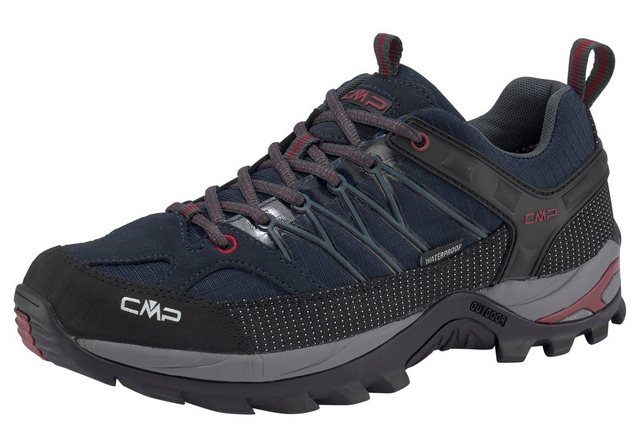 CMP »Rigel Low Waterproof« Wanderschuh (blau-kombi)