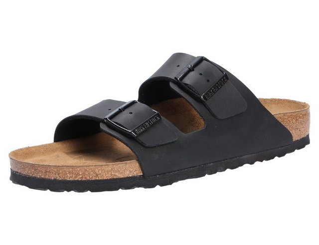 Birkenstock ARIZONA SCHMALE FORM Pantolette Weiches Obermaterial (schwarz)