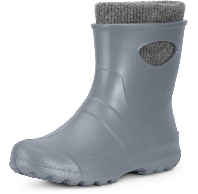 Ladeheid Herren federleichte EVA Gummistiefel LA-751/753 Gummistiefel (Silber)