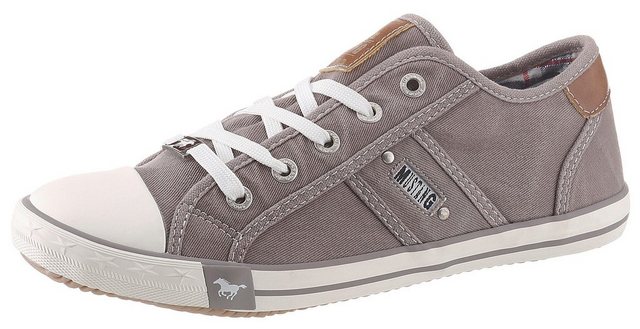 Mustang Shoes Sneaker im Used-Look (taupe)