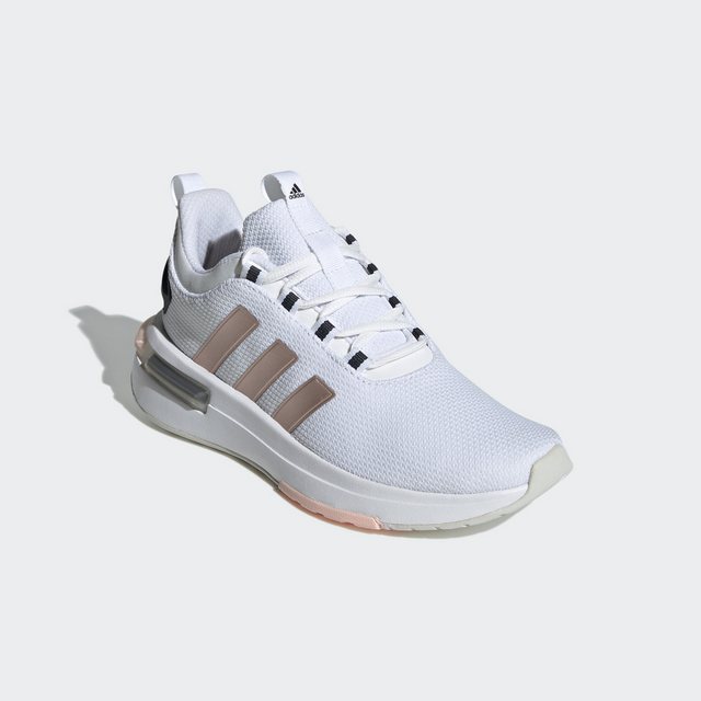 adidas Sportswear RACER TR23 Sneaker Design auf den Spuren des adidas NMD (Cloud White / Sandy Pink Metallic / Carbon)