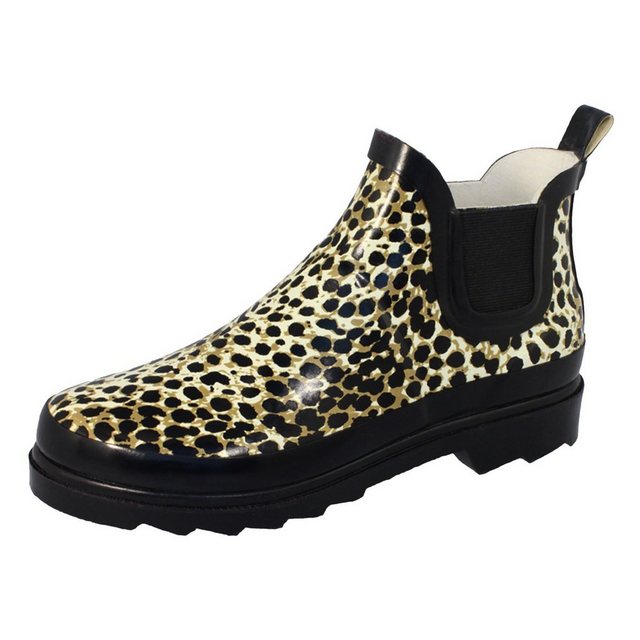 Beck Kurzschaft Gummistiefelette mit verschiedenen Prints (893 Wildlife)