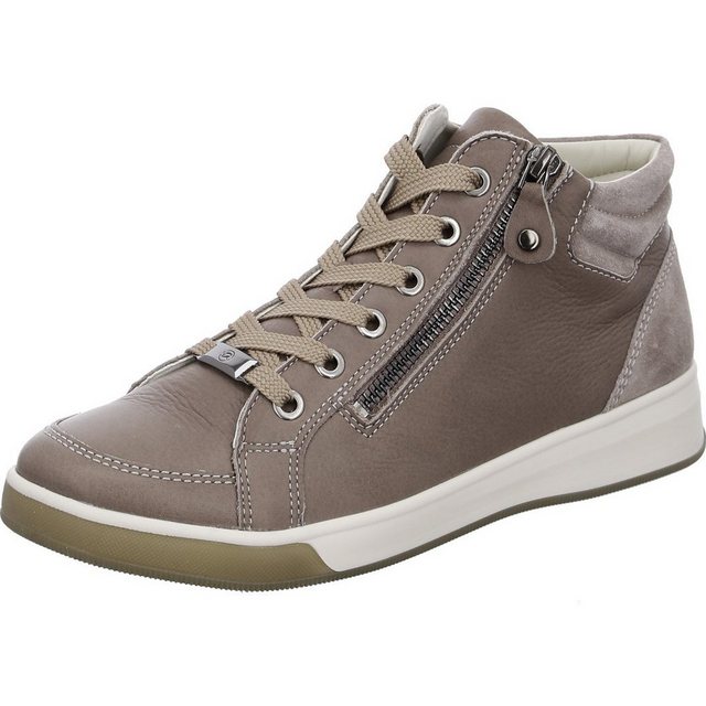 Ara Ara Schuhe, Sneaker Rom - Glattleder Damen Sneaker (Grau)