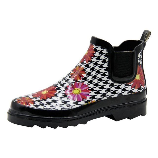 Beck Kurzschaft Gummistiefelette mit verschiedenen Prints (916 Vichy)