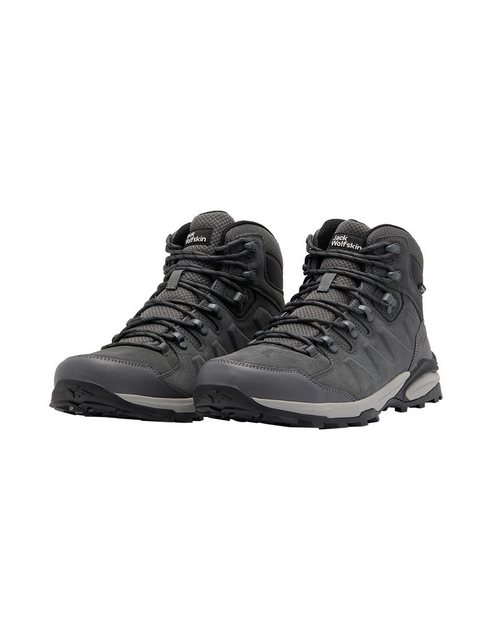 Jack Wolfskin REFUGIO TEXAPORE MID M Hikingschuh (slate)