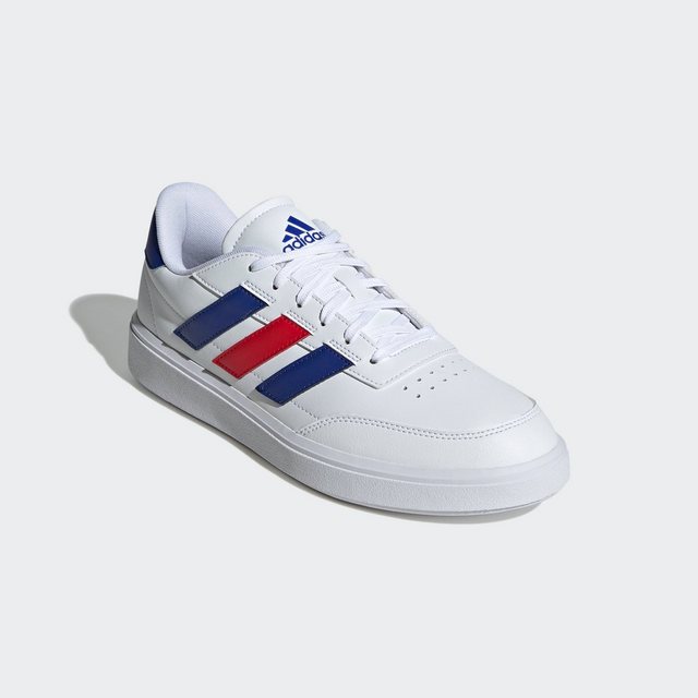 adidas Sportswear COURTBLOCK Tennisschuh (Cloud White / Cloud White / Better Scarlet)