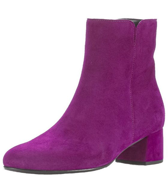 Gabor Stiefelette Veloursleder Stiefelette (Violett)