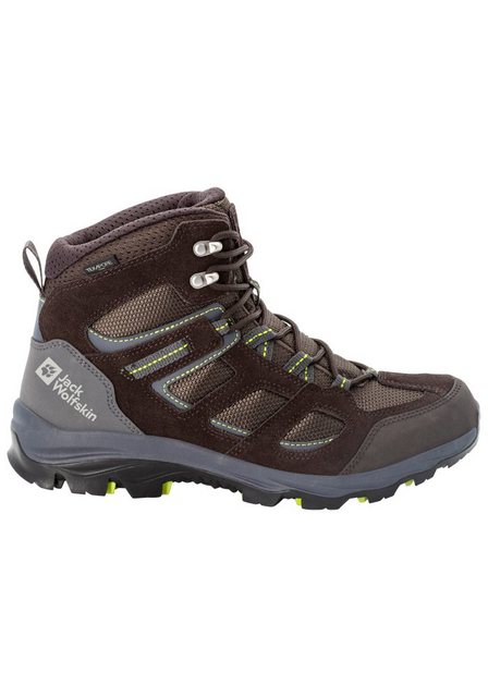 Jack Wolfskin VOJO 3 TEXAPORE MID M Wanderschuh (dark-brown-lime)