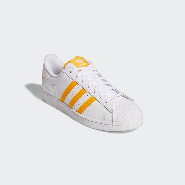 adidas Originals SUPERSTAR Sneaker (FTWWHT-TMCOGO-PULBLU)