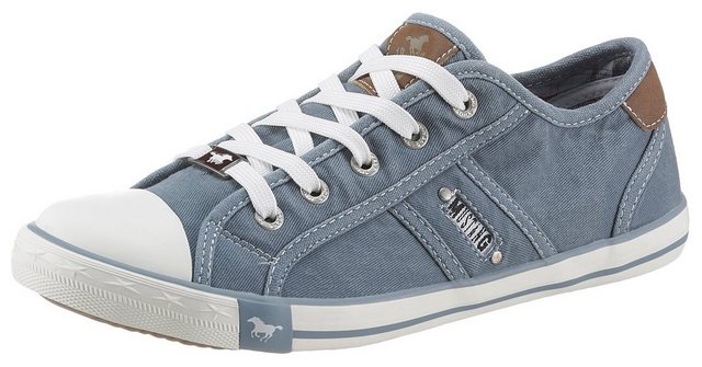 Mustang Shoes Sneaker im Used-Look (graublau)