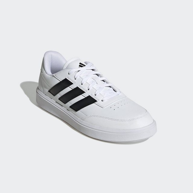 adidas Sportswear COURTBLOCK Tennisschuh (Cloud White / Core Black / Cloud White)