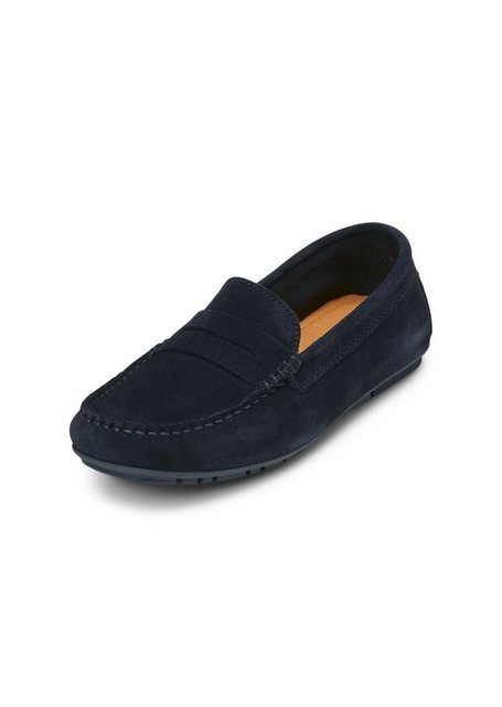 Marc O'Polo mit klassischer Pennyloafer-Spange Mokassin (blau)