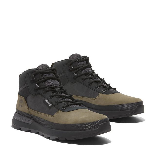 Timberland FIELD TREKKER MID LACE UP SNEAKER Schnürboots (OLIVE NUBUCK)