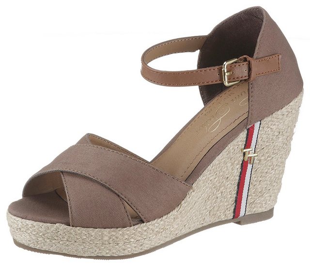 TOM TAILOR Sandalette mit verstellbarer Schnalle (taupe)