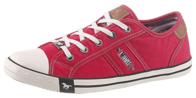 Mustang Shoes Sneaker im Used-Look (rot)