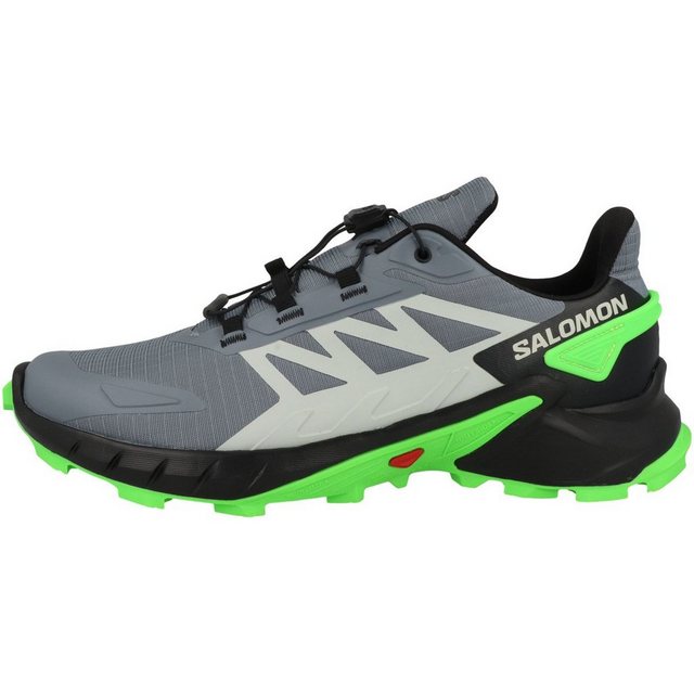 Salomon Supercross 4 Herren Laufschuh (grau-lime)