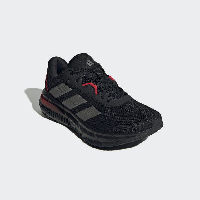 adidas Performance GALAXY 7 Laufschuh (Core Black / Iron Metallic / Better Scarlet)