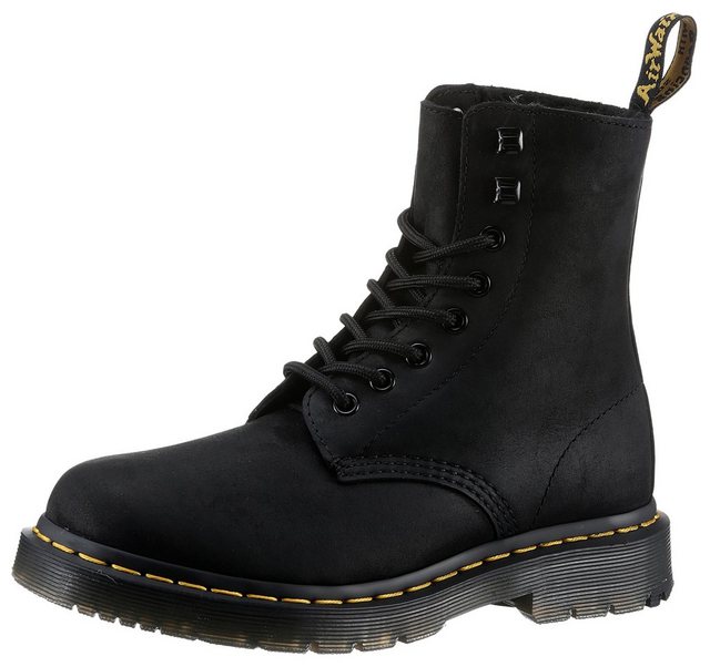 DR. MARTENS 1460 Pascal Schnürboots mit kuscheligem Warmfutter (schwarz)