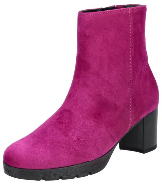 Gabor Stiefelette Veloursleder Stiefelette (Lila)