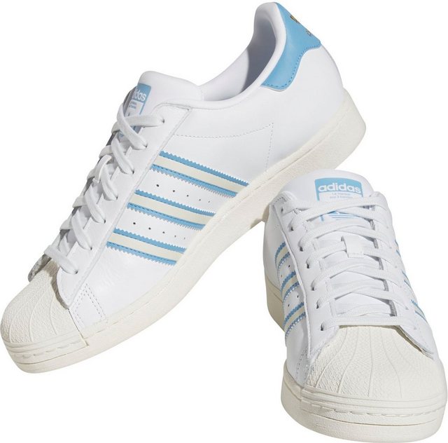 adidas Originals SUPERSTAR Sneaker (FTWWHT/OWHITE/LTBLUE)