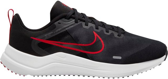 Nike DOWNSHIFTER 12 Laufschuh (BLACK-WHITE-DK-SMOKE-GREY-LT-SMOKE-GREY)