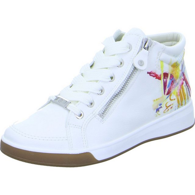 Ara Ara Schuhe, Sneaker Rom - Glattleder Damen Sneaker (weiß 048241)