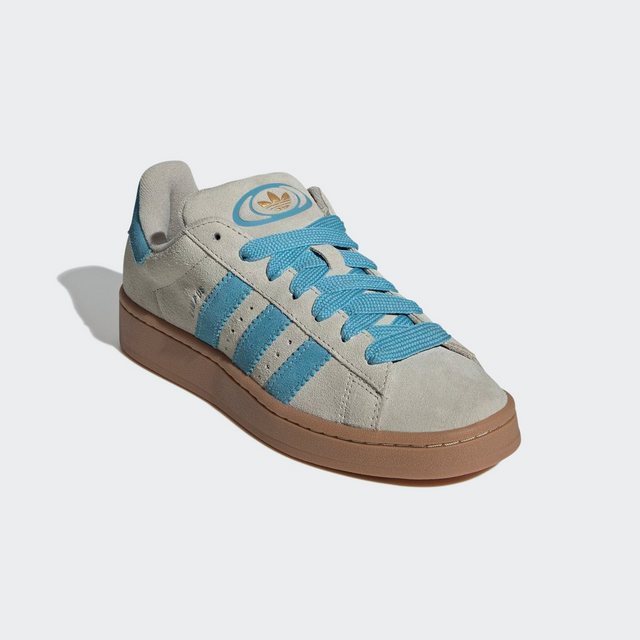 adidas Originals CAMPUS 00s W Sneaker (Putty Grey / Preloved Blue / Gold Metallic)