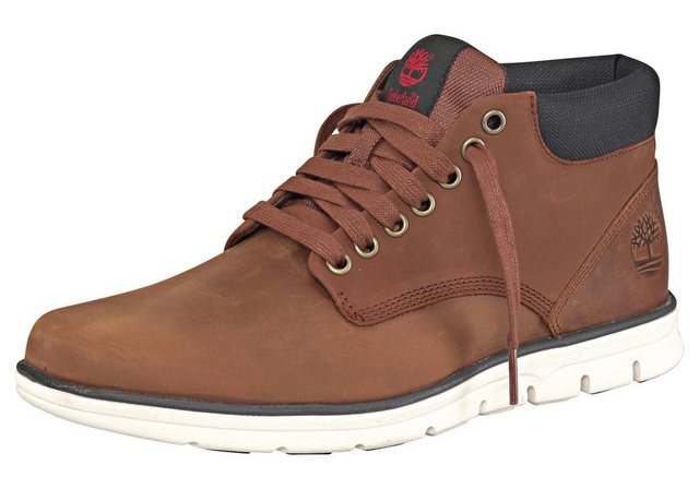 Timberland Bradstreet Chukka Leather Schnürboots (Red-Brown-FG)