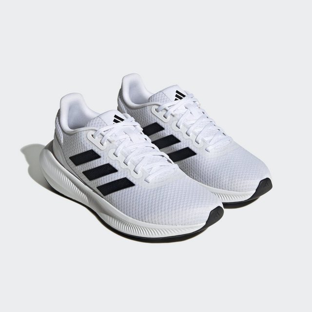 adidas Performance RUNFALCON 3 Laufschuh (Cloud White / Core Black / Core Black)