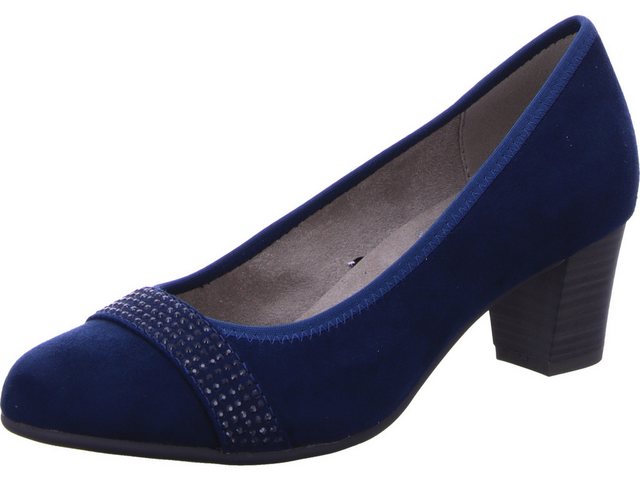 Soft line High-Heel-Pumps (blau)