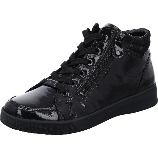 Ara Ara Schuhe, Sneaker Rom - Glattleder Damen Sneaker (Black)