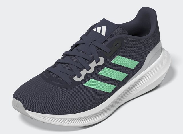 adidas Performance »RUNFALCON 3« Laufschuh (Shadow Navy / Pulse Mint / Silver Metallic)