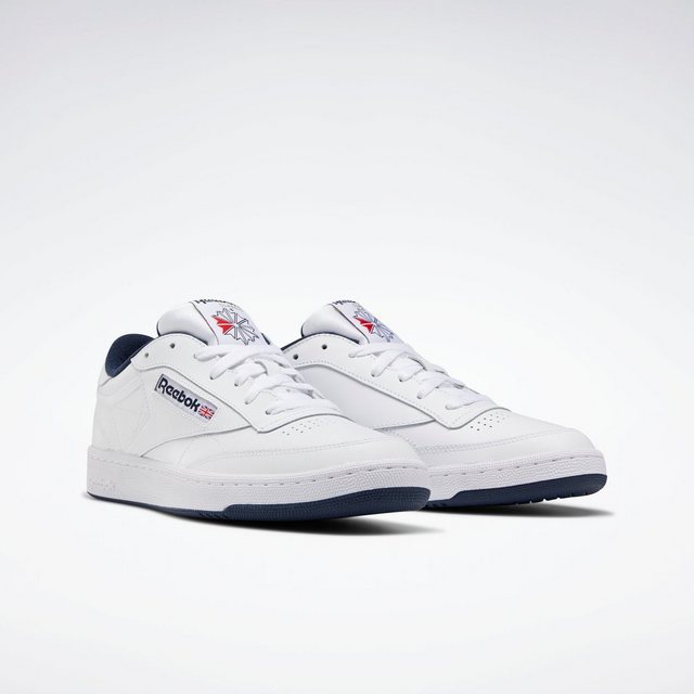 Reebok Classic CLUB C 85 Sneaker (WHITE-NAVY)