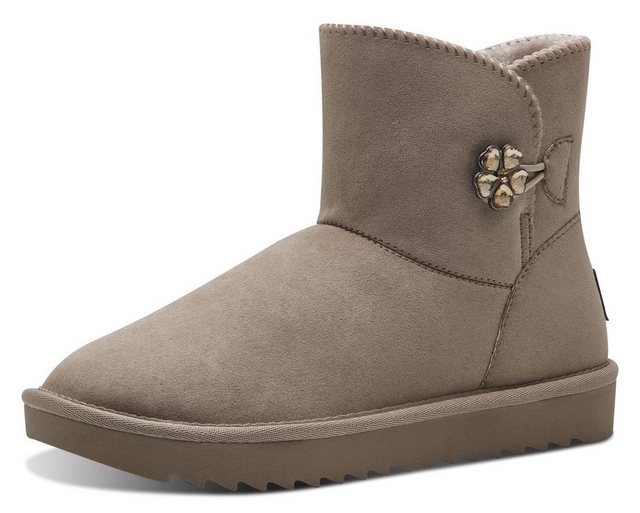 MARCO TOZZI Winterboots zum Schlupfen (taupe)