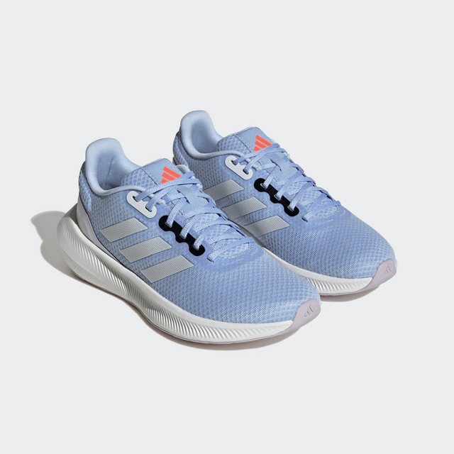 adidas Performance RUNFALCON 3 Laufschuh (Blue Dawn / Zero Metallic / Silver Dawn)