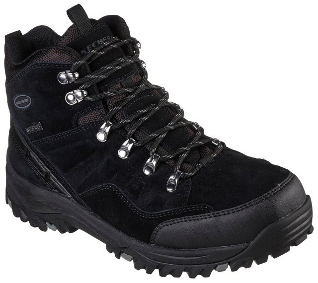 Skechers RELMENT PELMO Schnürstiefel mit RELAXED FIT™ (schwarz)