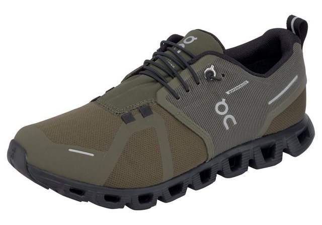 ON RUNNING Cloud 5 Waterproof Laufschuh wasserdicht (olive/black)