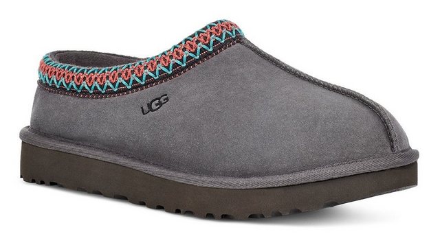 UGG TASMAN Hausschuh mit Warmfutter (dunkelgrau)