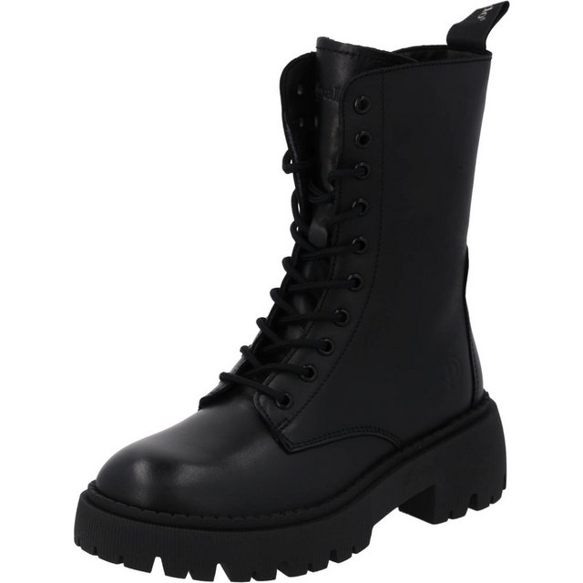 Palado Delos Schnürstiefel (Schwarz Glatt)