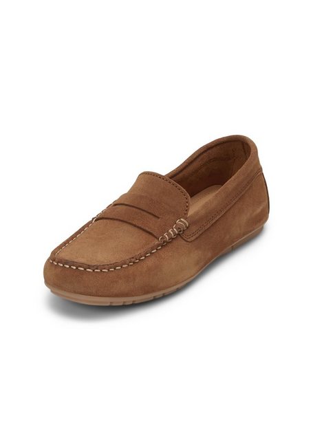 Marc O'Polo mit klassischer Pennyloafer-Spange Mokassin (braun)