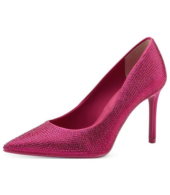 Tamaris Pumps Textil High-Heel-Pumps (Fuchsia)