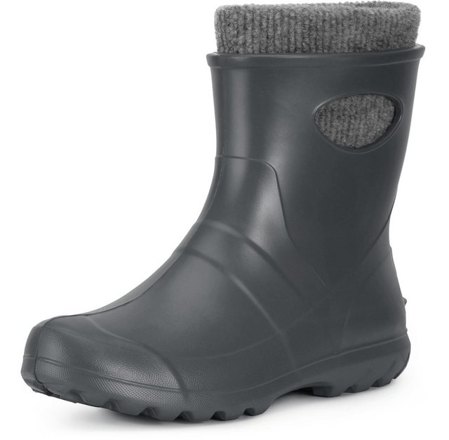 Ladeheid Herren federleichte EVA Gummistiefel LA-751/753 Gummistiefel (Carbon)