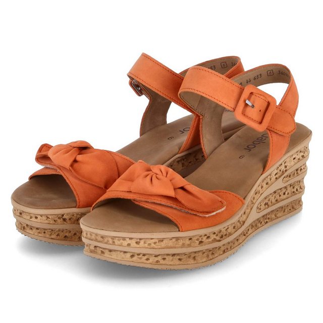 Gabor Keilsandaletten Sandalette (Orange)