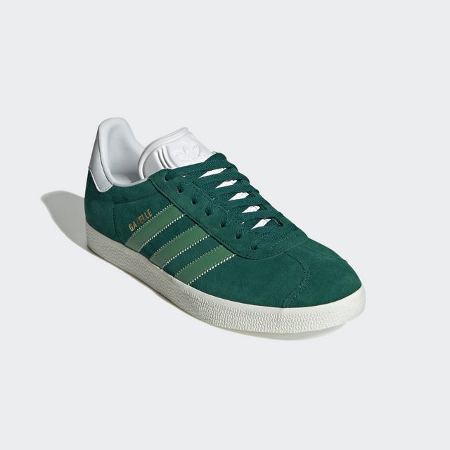 adidas Originals GAZELLE Sneaker (Collegiate Green / Preloved Green / Core White)