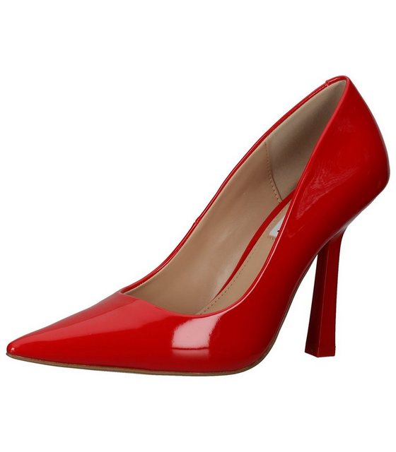 STEVE MADDEN Pumps Lederimitat High-Heel-Pumps (Rot Lack)