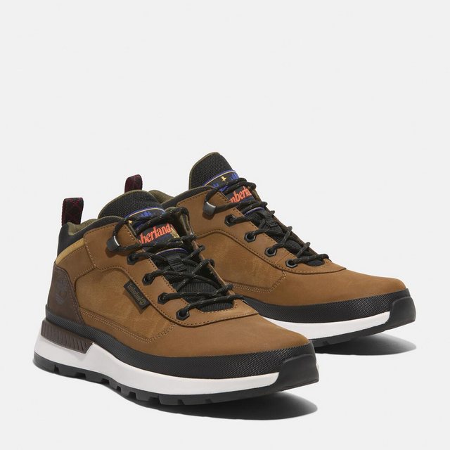 Timberland FIELD TREKKER LOW LACE UP SNEAKER Schnürboots (MEDIUM BROWN NUBUCK)