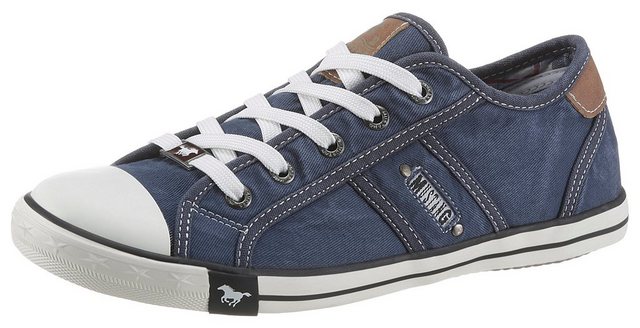 Mustang Shoes Sneaker im Used-Look (jeansblau)