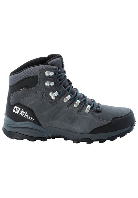 Jack Wolfskin REFUGIO TEXAPORE MID M Hikingschuh (grau)