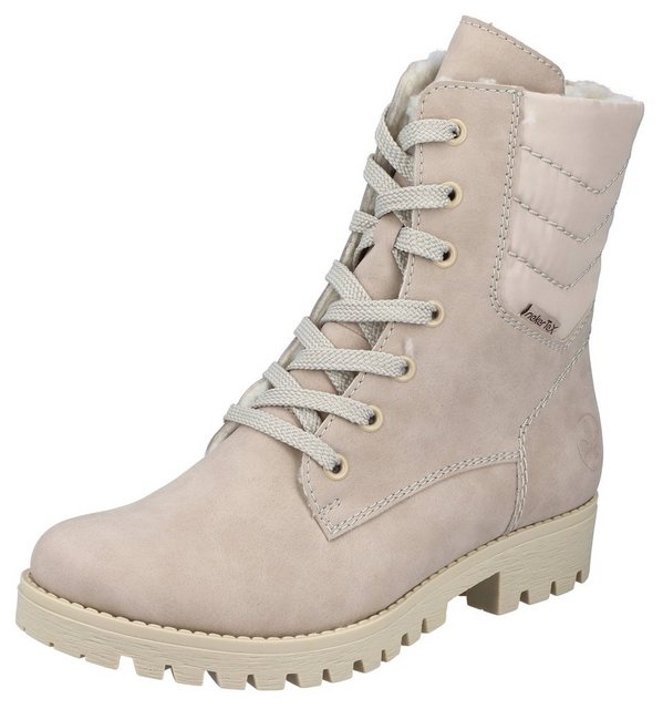 Rieker Winterstiefelette mit wasserabweisender riekerTEX-Membran (creme)