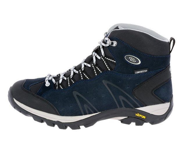 BRÜTTING Trekkingstiefel Mount Bona High Wanderschuh (marine|blau dunkel)